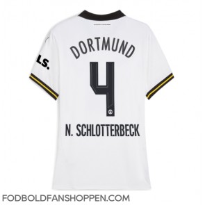 Borussia Dortmund Nico Schlotterbeck #4 Tredjetrøje Dame 2024-25 Kortærmet